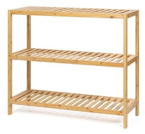 Bambusový koupelnový regál v přírodní barvě 69x60 cm Skaren – Bonami Essentials