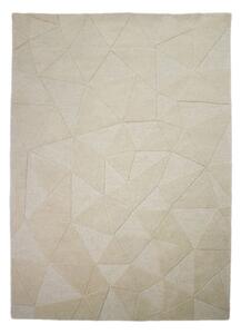 Béžový ručně tkaný vlněný koberec 120x170 cm Shard – Flair Rugs
