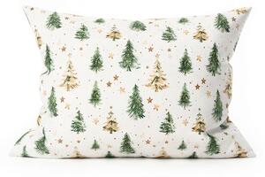 Bavlněný povlak na polštář CHRISTMAS FOREST 50x70 cm, barevný