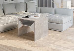 Konferenční stolek TRUFFLE Barva: 90cm k350/bílý lesk