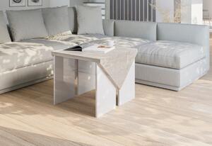 Konferenční stolek TRIP Barva: 60cm bílý lesk/k353