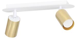 Stropní svítidlo ZEN 2 – bílé, 2× GU10, šířka 42 cm