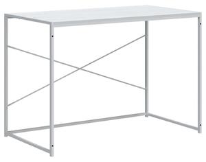 Počítačový stůl bílý 110 x 60 x 70 cm dřevotříska