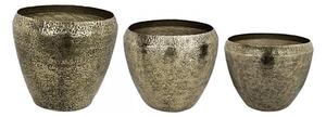 Eglo 428092 - SADA 3x Kovová váza OKAYAMA 37x48 cm bronzová