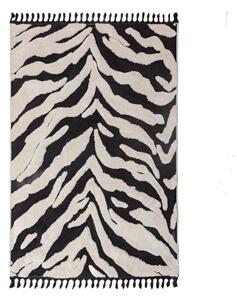 Černobílý koberec 133x190 cm Esra Zebra – Flair Rugs