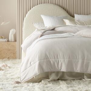 Divazo Přehoz na postel s třásněmi Noemi Barva: Bílá, Velikost: 240 x 260 cm