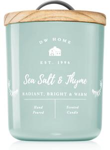 DW Home Farmhouse Sea Salt & Thyme vonná svíčka 240 g