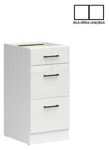 Junona Line Tafla skříňka BBL D3S/40/82, bílá/bílá křída lesk