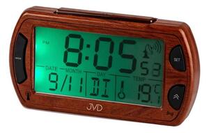 JVD Rádiem řízený digitální budík JVD v imitaci dřeva JVD RB358.12