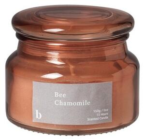 BROSTE COPENHAGEN Vonná svíčka Bee Chamomille – ∅ 10 × 8 cm
