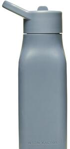 Dětská silikonová láhev, 340ml, Neon Kactus, modrá
