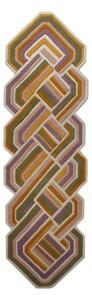 Ručně tkaný vlněný běhoun 80x300 cm Lattice Shaped – Flair Rugs