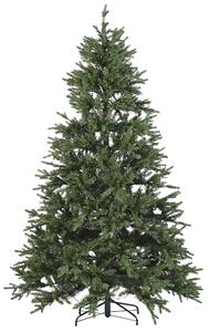 Vánoční stromek se světýlky 210 cm zelený FIDDLE