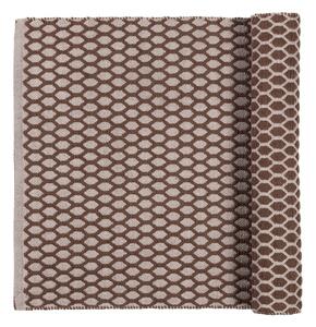 Bavlněný koberec 70x140 cm Broste BORIS - hnědý