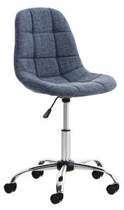 Kancelářská židle Lisburn - látkový potah | modrá
