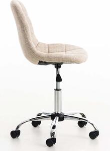 Kancelářská židle Lisburn - látkový potah | krémová