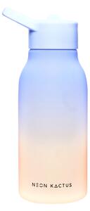 Dětská tritanová láhev, 340ml, Neon Kactus, fialovo/oranžová