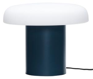 Bílo-modrá kovová stolní lampa Hübsch Ateliers