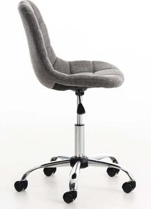 Kancelářská židle Lisburn - látkový potah | světle šedá