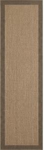 Hnědý vnitřní a venkovní běhoun 80x250 cm Timber 1402 – Ayyildiz Carpets
