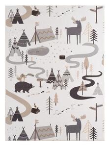 Krémový pratelný dětský koberec 160x230 cm Coco 1135 – Ayyildiz Carpets