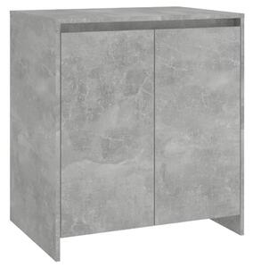 Příborník betonově šedý 70x41x75 cm kompozitní dřevo