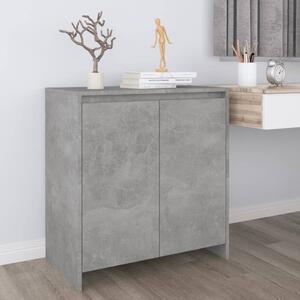 Příborník betonově šedý 70x41x75 cm kompozitní dřevo