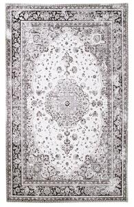 Nordic Living Černobílý koberec Legaro 200 x 300 cm