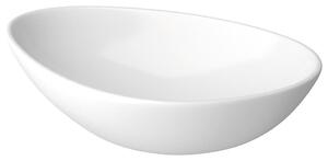 Umyvadlo na desku asymetrické Cersanit Moduo 36,5 cm bílé