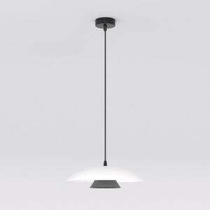 Závěsné svítidlo BABEL 1 – bílé / černé, 1× GX53, šířka 30 cm