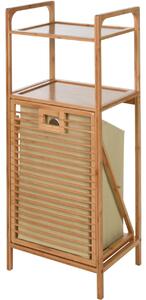 Koupelnový regál Bathroom Solutions, béžové odstíny, 30 x 40 x 95 cm