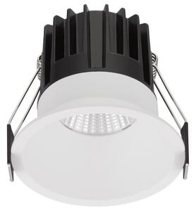 Bílé kovové bodové LED světlo Nova Luce Luela