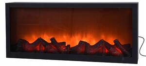 Home Styling Collection Elektrický krb LED vánoční dekorace 57 x 25 cm