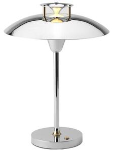Chromově stříbrná kovová stolní lampa Halo Design Stepp 1-2-3