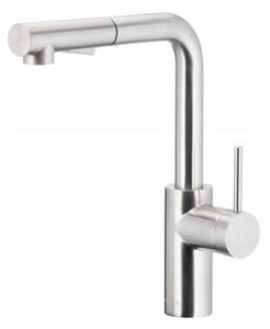 KFA Armatura DUERO BASIC INOX kuchyňská baterie s vytahovací sprškou