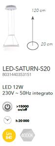 Designové LED svítidlo Faneurope LED-SATURN-S20