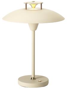 Krémově bílá kovová stolní lampa Halo Design Stepp 1-2-3