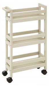 Koupelnový regál 5five Simply Smart, béžové odstíny, 15 x 40 x 75 cm