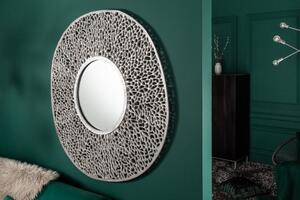 (3275) LEAF design design zrcadlo L 112cm stříbrná