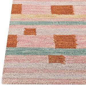 Vlněný koberec 80 x 150 cm barevný YOMRA