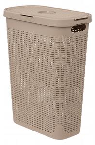 Koš na prádlo 5five Simply Smart volně stojící 40l béžový