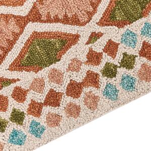 Vlněný koberec 140 x 200 cm barevný ERMENEK