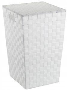 Bílý koš na prádlo do koupelny 48 l WENKO