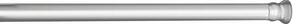 Rozpěrná sprchová tyč Wenko 110-185 x 2 mm šedá