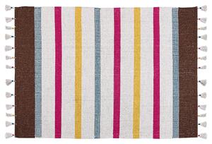 Bavlněný koberec 160 x 230 cm barevný HISARLI