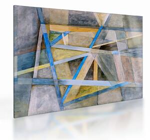 Skleněný obraz - Abstrakce (70x50 cm)
