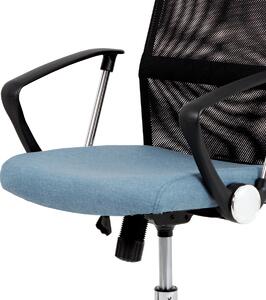 Kancelářská židle GAIA černo-modrá