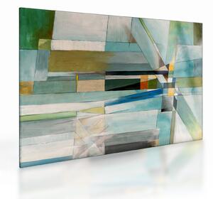 Skleněný obraz - Abstrakce (70x50 cm)