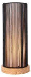 Candellux Stolní lampa KIOTO 1xE27/40W/230V černá/dřevo CA0727