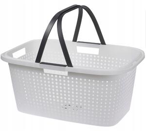 Volně stojící koš na prádlo Storage Solutions 67 l, bílý